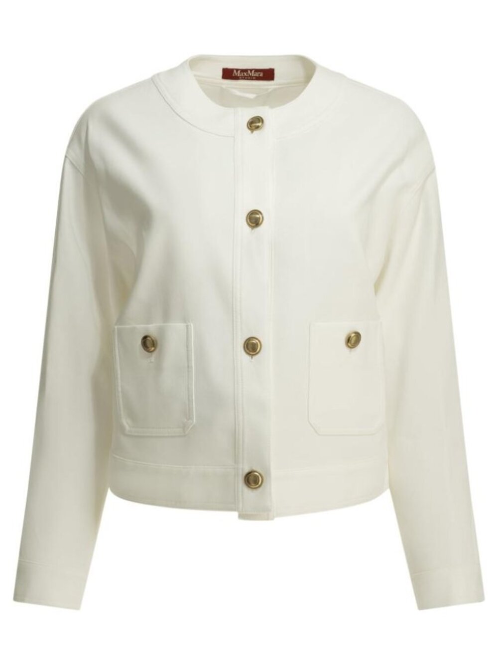Max Mara Studio Cotton Lightweight Jacket Tag Size 36 Women